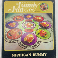 Michigan Rummy Tripoley Game - 1971 - Hasbro - Very Good Condition
