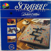 Scrabble Deluxe Edition - 1987 - Milton Bradley - Great Condition