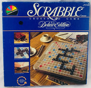 Scrabble Deluxe Edition - 1987 - Milton Bradley - Great Condition