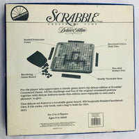 Scrabble Deluxe Edition - 1987 - Milton Bradley - Great Condition