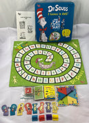 Dr. Seuss Cat in the Hat, Fish, ABC 3 Games in 1 - 2000 - University Games - Very Good Condition