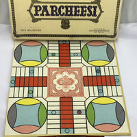 Parcheesi Game Gold Edition - 1959 - Selchow & Righter - Great Condition