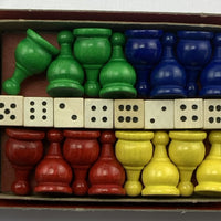 Parcheesi Game Gold Edition - 1959 - Selchow & Righter - Great Condition