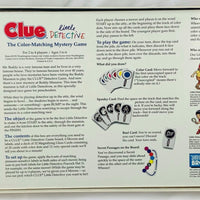 Clue Little Detective Game - 1992 - Parker Brothers - Good Condition