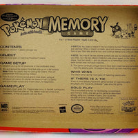 Pokemon Gold & Silver Memory Game - 2000 - Milton Bradley - Great Condition