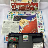 Christmas-opoly Monopoly Game - Late for the Sky - Great Condition