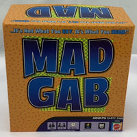 Mad Gab Game - 1995 - Mattel - Great Condition