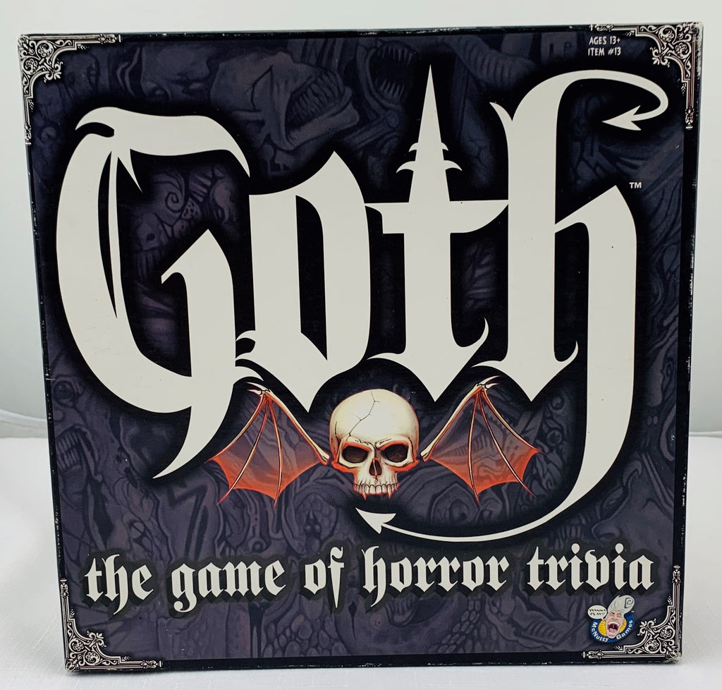 Goth: The Game of Horror Trivia - 2002 - Great Condition