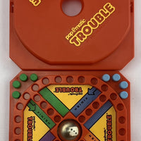 Trouble Travel Game - 1986 - Milton Bradley - Great Condition