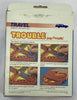 Trouble Travel Game - 1986 - Milton Bradley - Great Condition