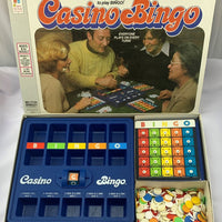 Casino Bingo Game - 1978 - Milton Bradley - Great Condition