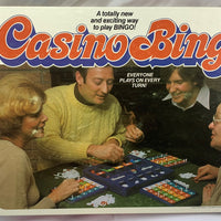 Casino Bingo Game - 1978 - Milton Bradley - Great Condition
