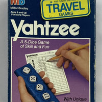 Travel Yahtzee Game - 1989 - Milton Bradley - Great Condition