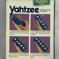Travel Yahtzee Game - 1989 - Milton Bradley - Great Condition