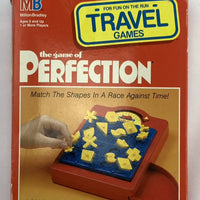 Travel Perfection Game - 1990 - Milton Bradley - Great Condition