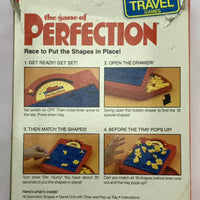Travel Perfection Game - 1990 - Milton Bradley - Great Condition