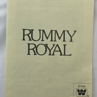 Rummy Royal Game - 1981 - Whitman - Great Condition