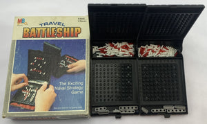 Travel Battleship Game - 1984 - Milton Bradley - Great Condition