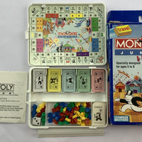 Monopoly Junior Travel Game - 1991 - Parker Brothers - Great Condition