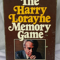 The Harry Lorayne Memory Game - 1976 - Reiss - Great Condition