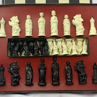 Renaissance Chessmen Chess Set - 1970 - E.S. Lowe - Very Good Condition