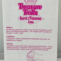 Treasure Trolls Game - 1992 - Pressman - Great Condition