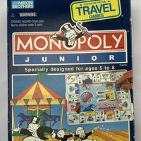 Monopoly Junior Travel Game - 1994 - Parker Brothers - New/Sealed