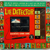 Lie Detector Game - 1960 - Mattel - Great Condition