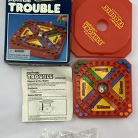 Trouble Travel Game - 1989 - Milton Bradley - Great Condition