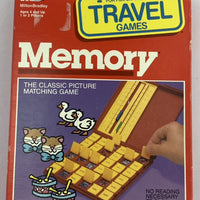 Memory Travel Game - 1989 - Milton Bradley - Great Condition