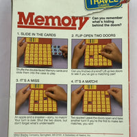 Memory Travel Game - 1989 - Milton Bradley - Great Condition
