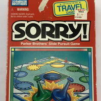 Sorry Travel Game - 1994 - Parker Brothers - Great Condition