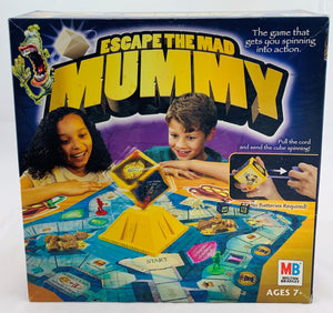 Escape the Mad Mummy Game - 2004 - Milton Bradley - Great Condition