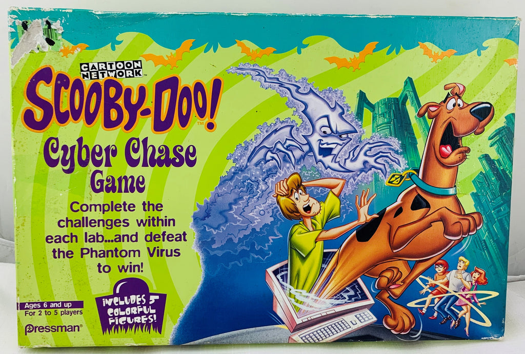 Scooby-doo! Cyber Chase Game - 2001 - Pressman - Great Condition ...