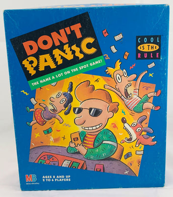 Don't Panic Game Game - 1990 - Milton Bradley - Great Condition
