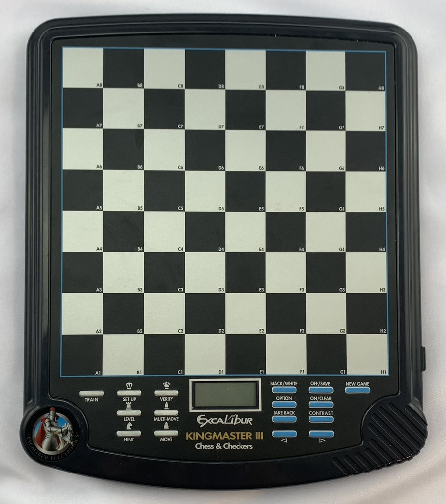EXCALIBUR CHESS WIZARD ELECTRONIC MAGNETIC CHESS SET ~ TESTED ~  755482911534