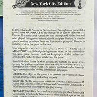 New York City Collectors Monopoly - 1996 - USAopoly - Good Condition