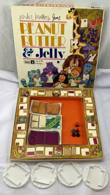Peanut Butter & Jelly Game - 1971 - Parker Brothers - Good Condition