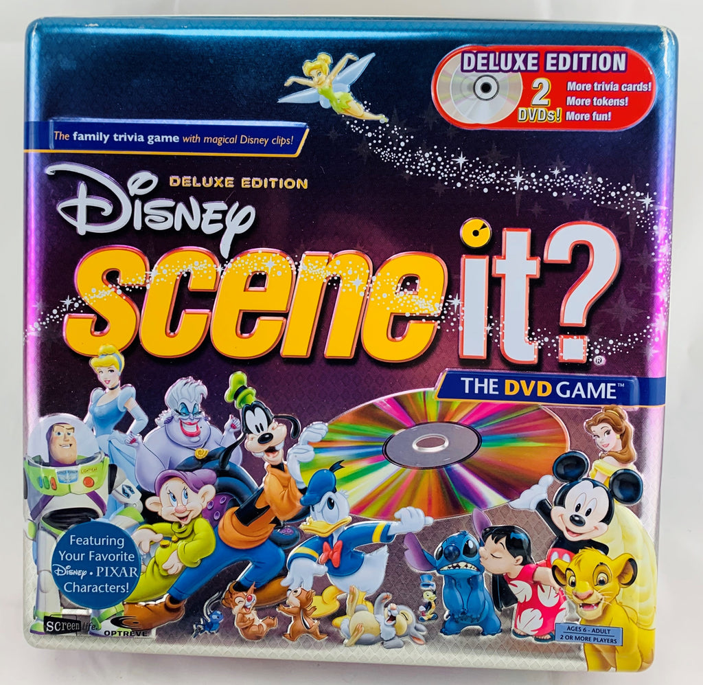 Disney Scene It Deluxe Game - 2005 - Mattel - Great Condition