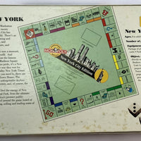 New York City Collectors Monopoly - 1996 - USAopoly - Good Condition