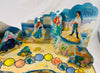 Little Mermaid 3D Board Game - 1990 - Milton Bradley - Good Condition