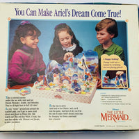Little Mermaid 3D Board Game - 1990 - Milton Bradley - Good Condition