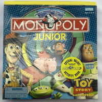 Monopoly Junior Toy Story Game - 2002 - Parker Brothers - New/Sealed