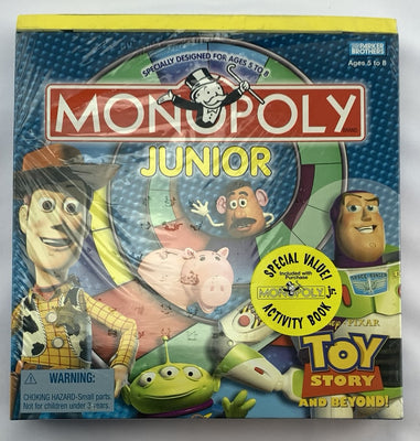 Monopoly Junior Toy Story Game - 2002 - Parker Brothers - Still Sealed
