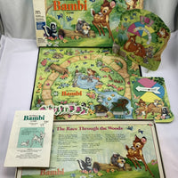 Bambi Game - 1992 - Milton Bradley - Good Condition