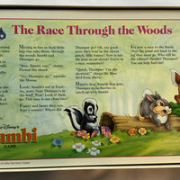 Bambi Game - 1992 - Milton Bradley - Good Condition