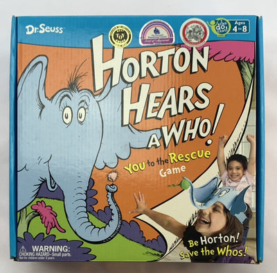 Dr. Seuss Horton Hears A Who Game - 2007 - I Can Do That Games - Great Condition