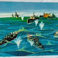 Salvo Battleship Game - 1961 - Ideal - Very Good Condition