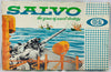 Salvo Battleship Game - 1961 - Ideal - Very Good Condition