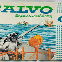 Salvo Battleship Game - 1961 - Ideal - Very Good Condition
